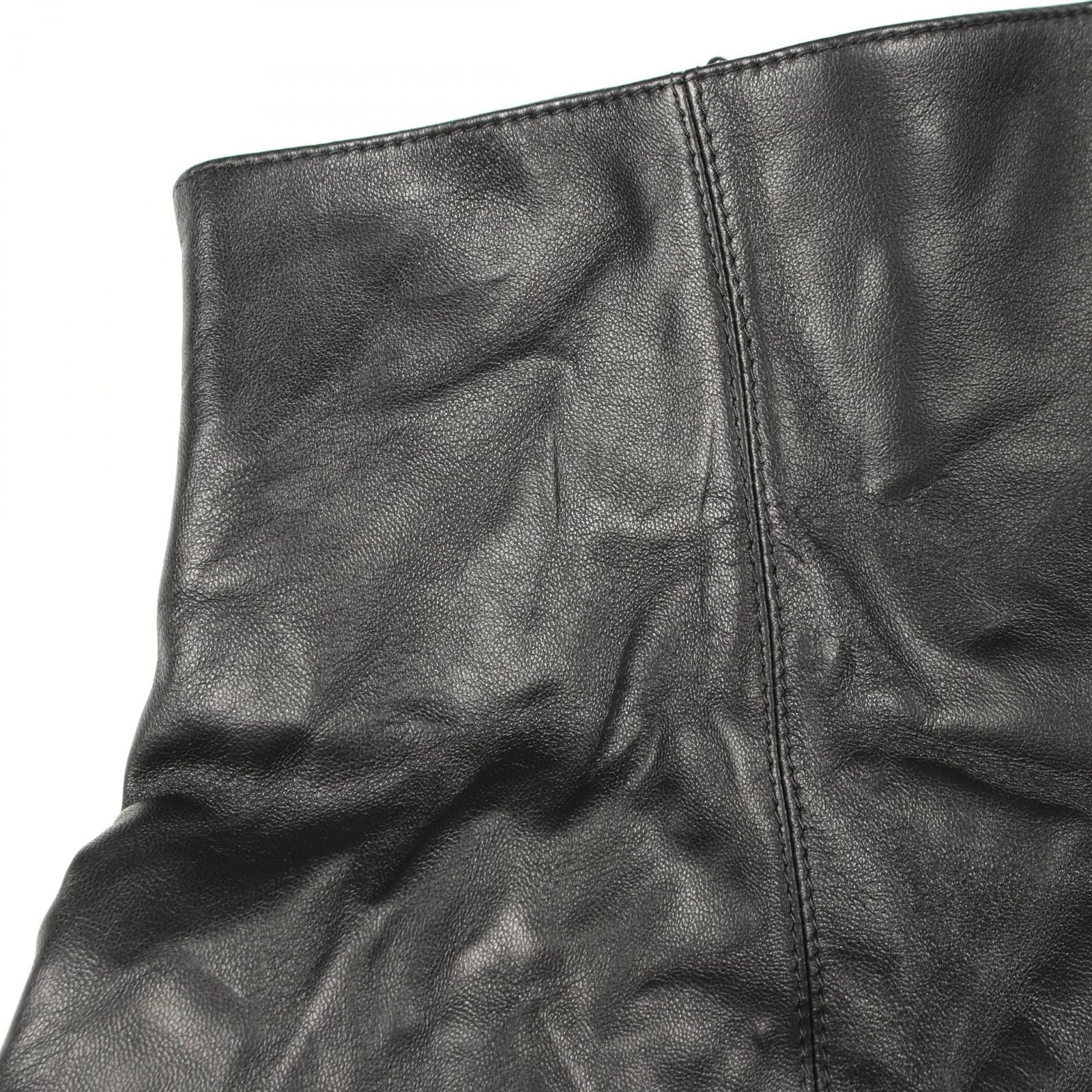 Dior Skirt Leather Black — view 7