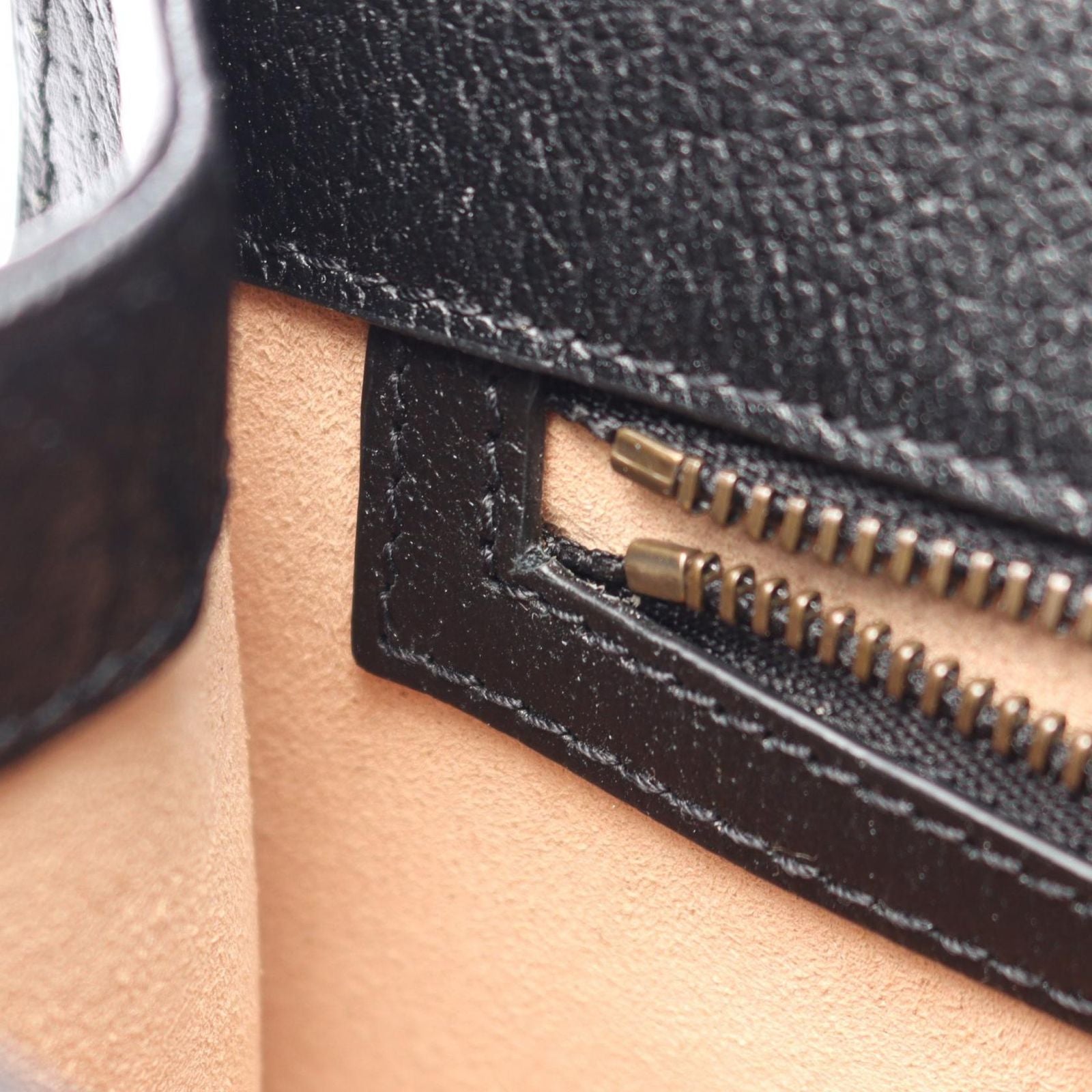 Gucci Handbag Ophidia Top Handle 2-Way Black Leather Bag — view 5