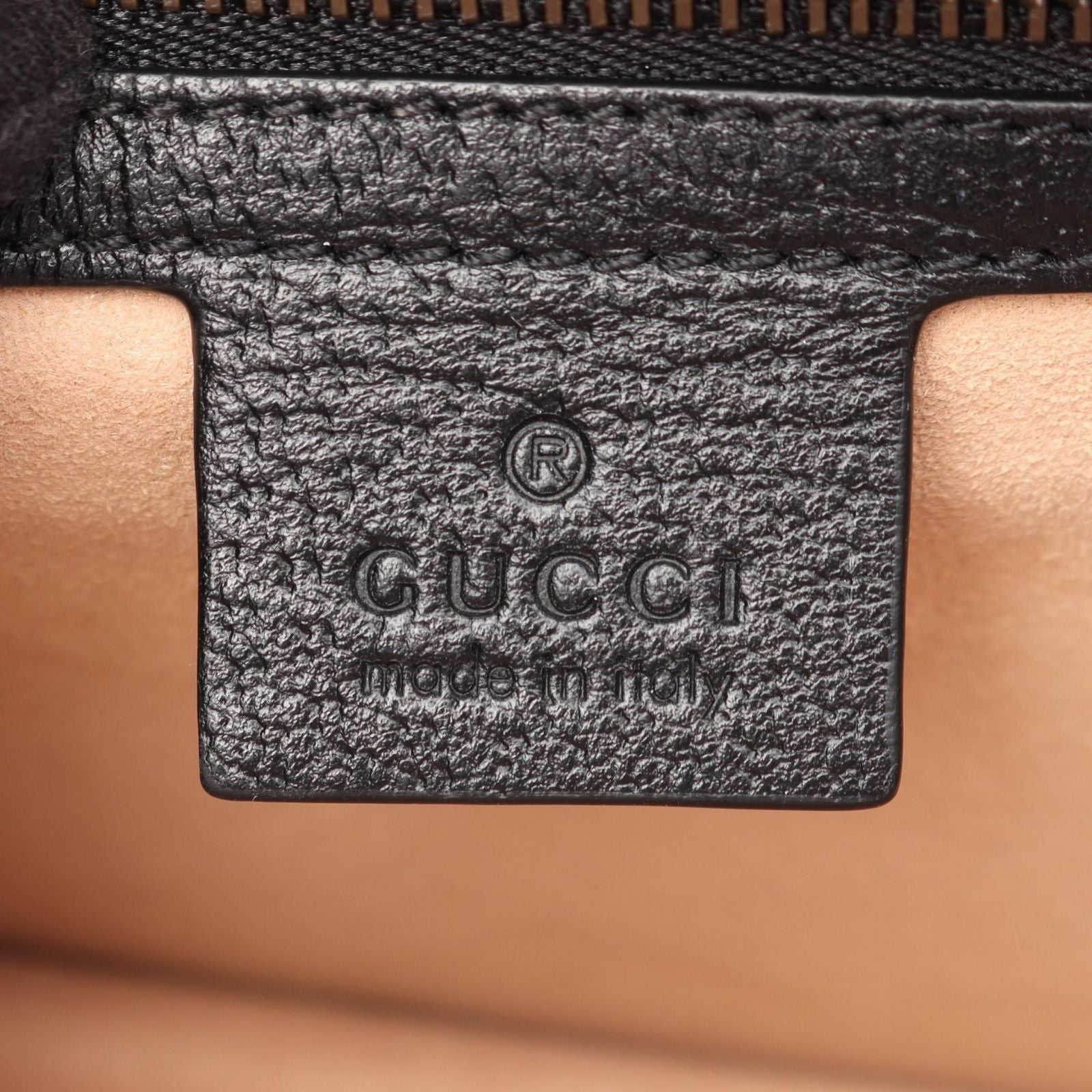 Gucci Handbag Ophidia Top Handle 2-Way Black Leather Bag — view 4