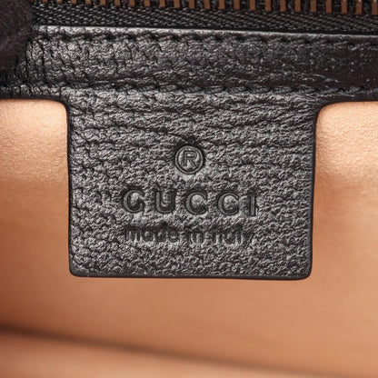 Gucci Handbag Ophidia Top Handle 2-Way Black Leather Bag — view 4