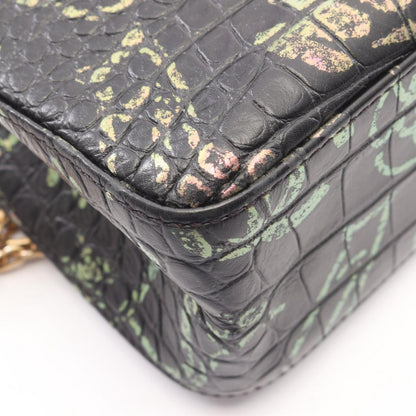 Chanel Shoulder Bag 2.55 Graffiti Mini Croco — view 7