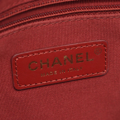 Chanel Shoulder Bag Quilted 2-Way Black Lambskin Small Flap Chain — view 4