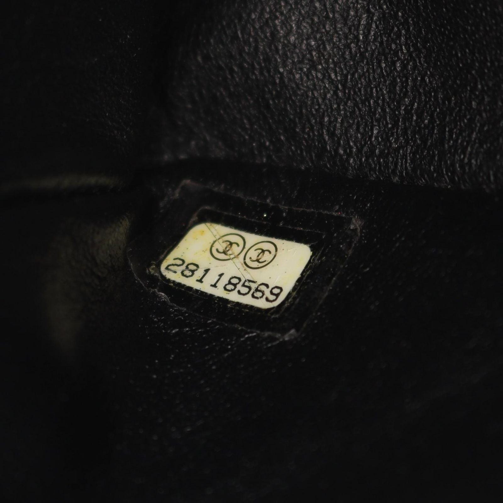 Chanel Shoulder Bag 2.55 Mini Quilted Black Leather Chain — view 5