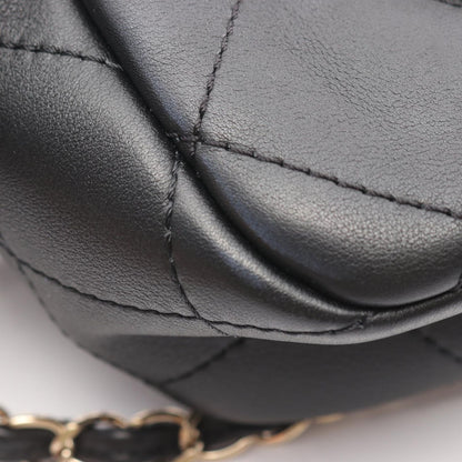 Chanel Handbag Quilted 2-Way Black Leather — view 9