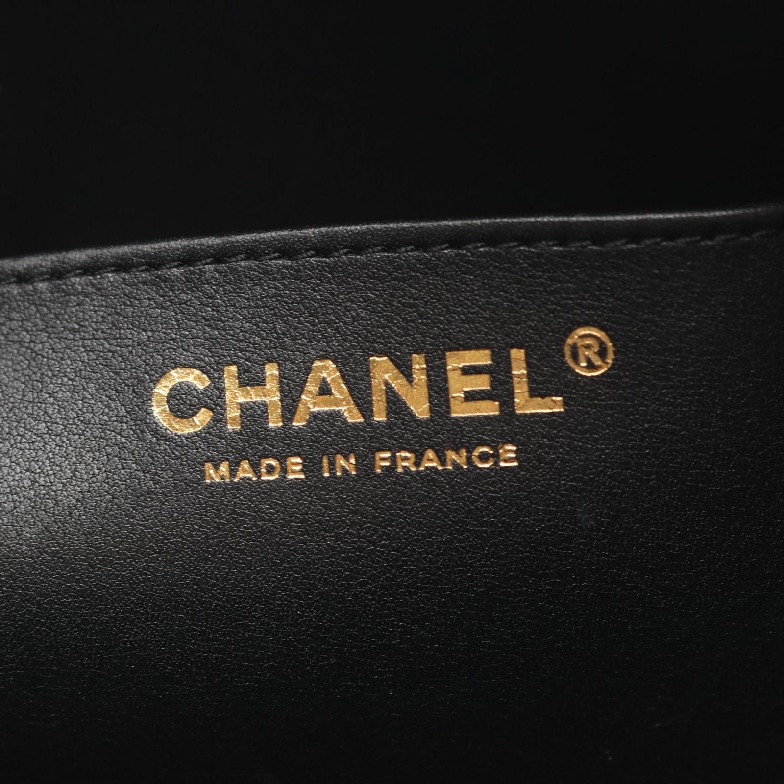 Chanel Handbag Quilted 2-Way Black Leather — view 4