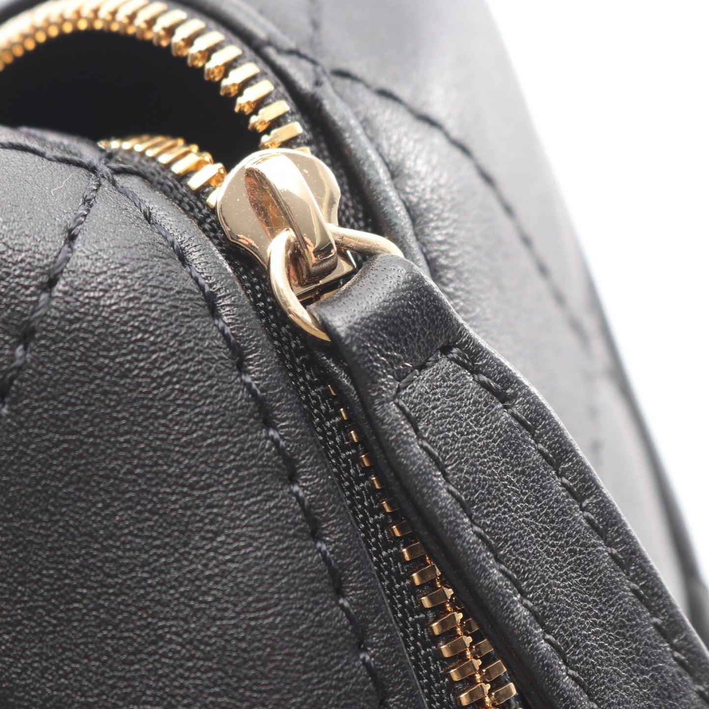 Chanel Handbag Quilted 2-Way Black Leather — view 7