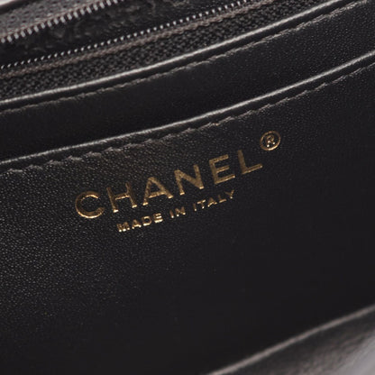 Chanel Shoulder Bag 2.55 Blanc Stitch Black Leather Chain — view 4