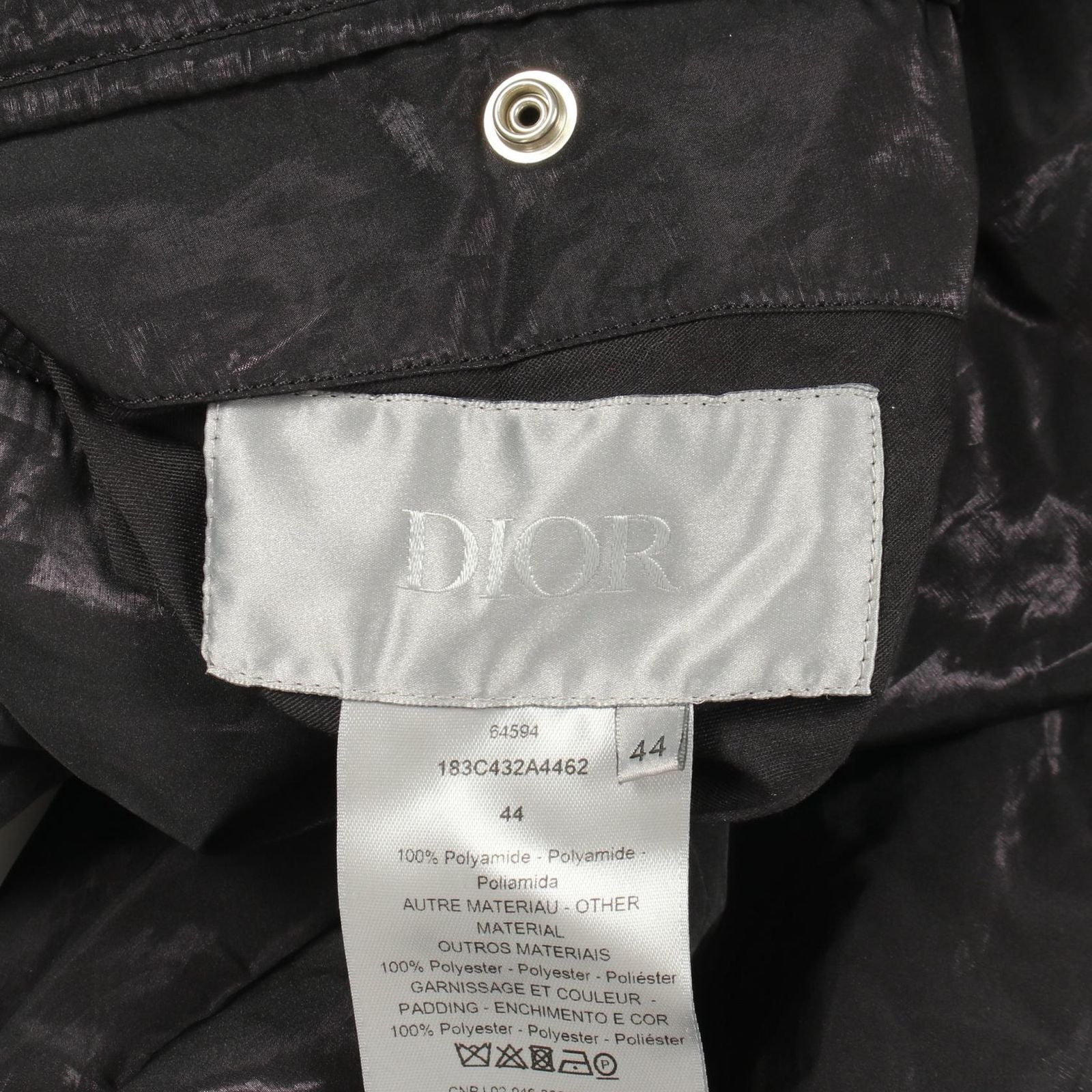 Dior Jacket Bomber Reversible Nylon — view 4
