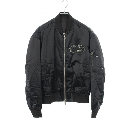 Dior Dio Jacket Kenny Scharf CD Logo Embroidery Bomber Nylon
