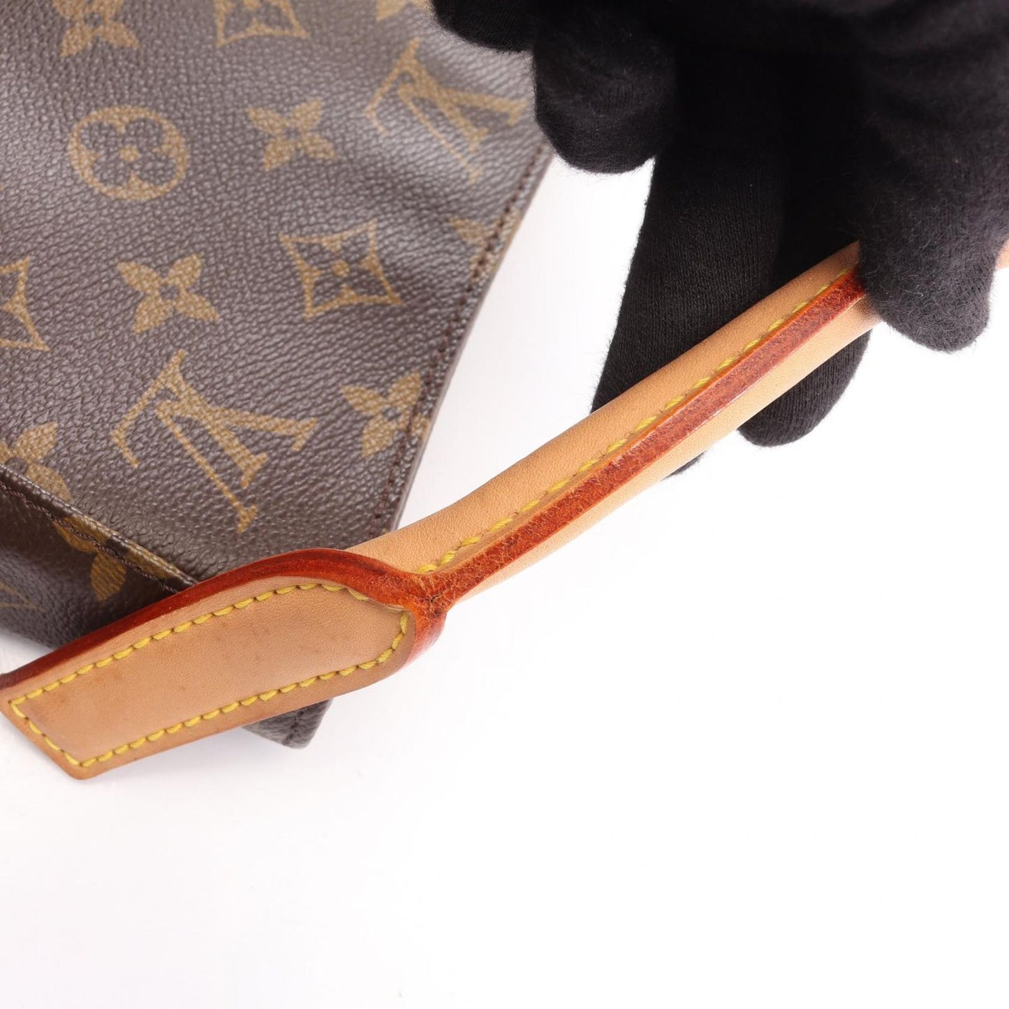 Louis Vuitton Shoulder Bag Looping GM Canvas Leather — view 9