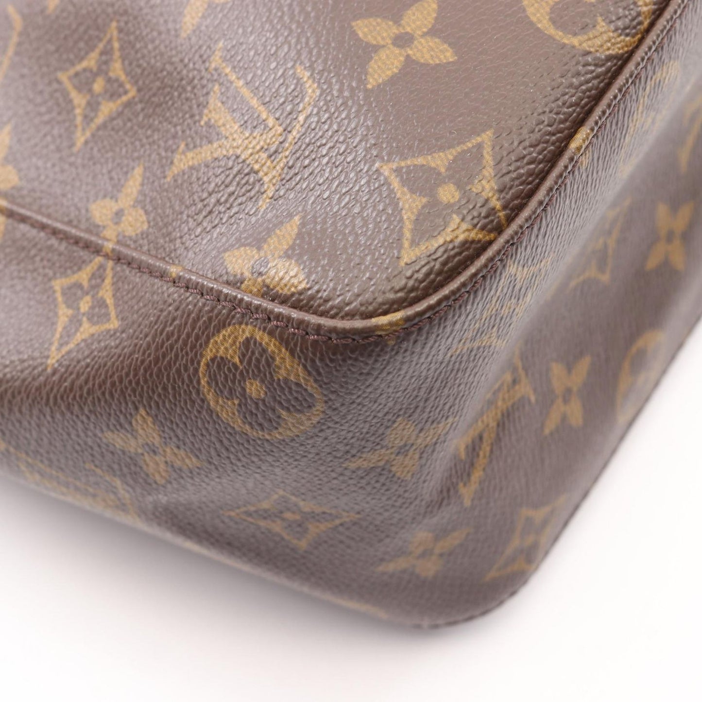 Louis Vuitton Shoulder Bag Looping GM Canvas Leather — view 7