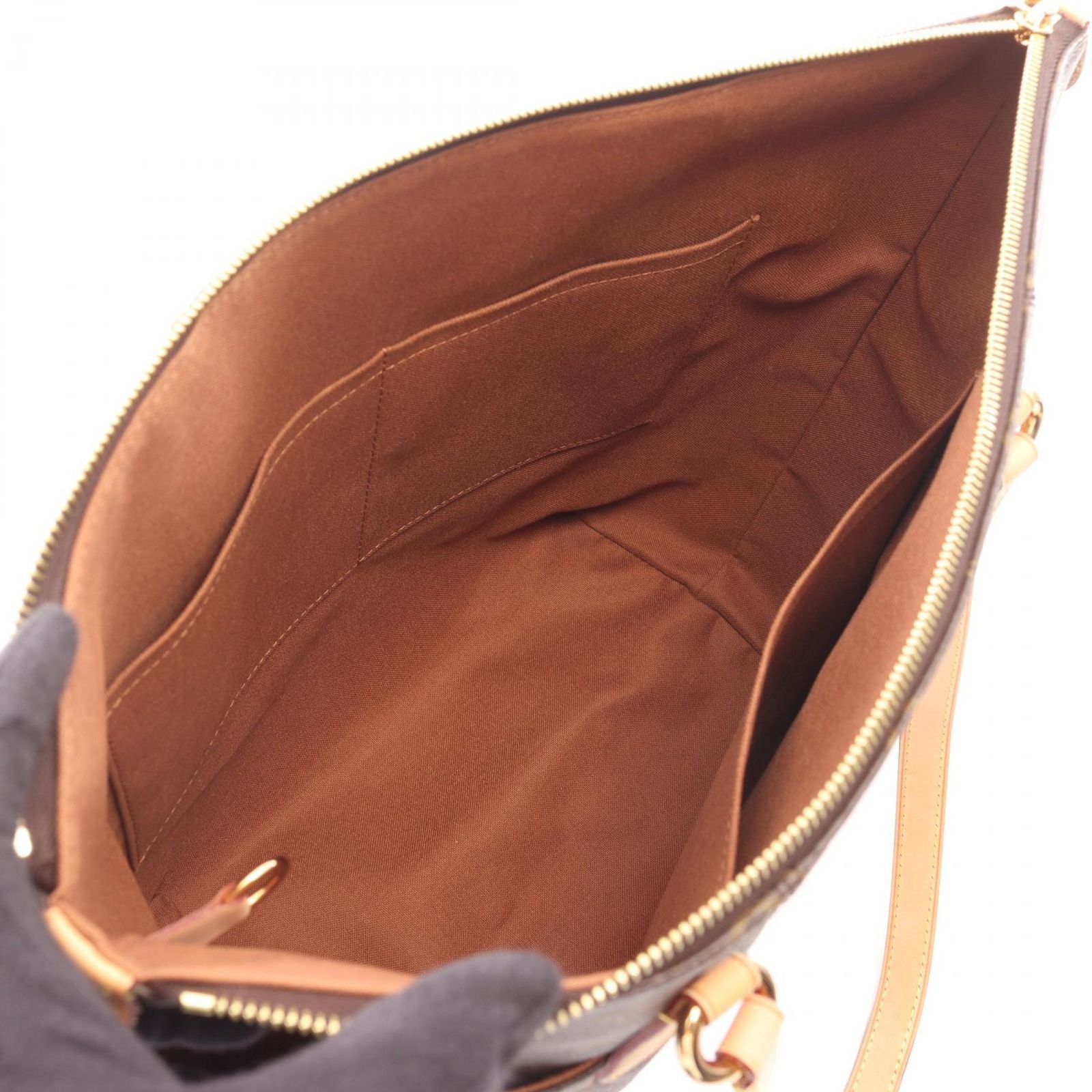 Louis Vuitton Tote Totally MM Canvas Leather — view 3