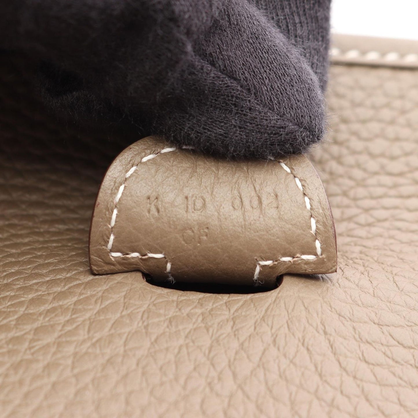 Hermes Shoulder Bag Evelyne 3 Trois PM Etoupe Leather — view 5