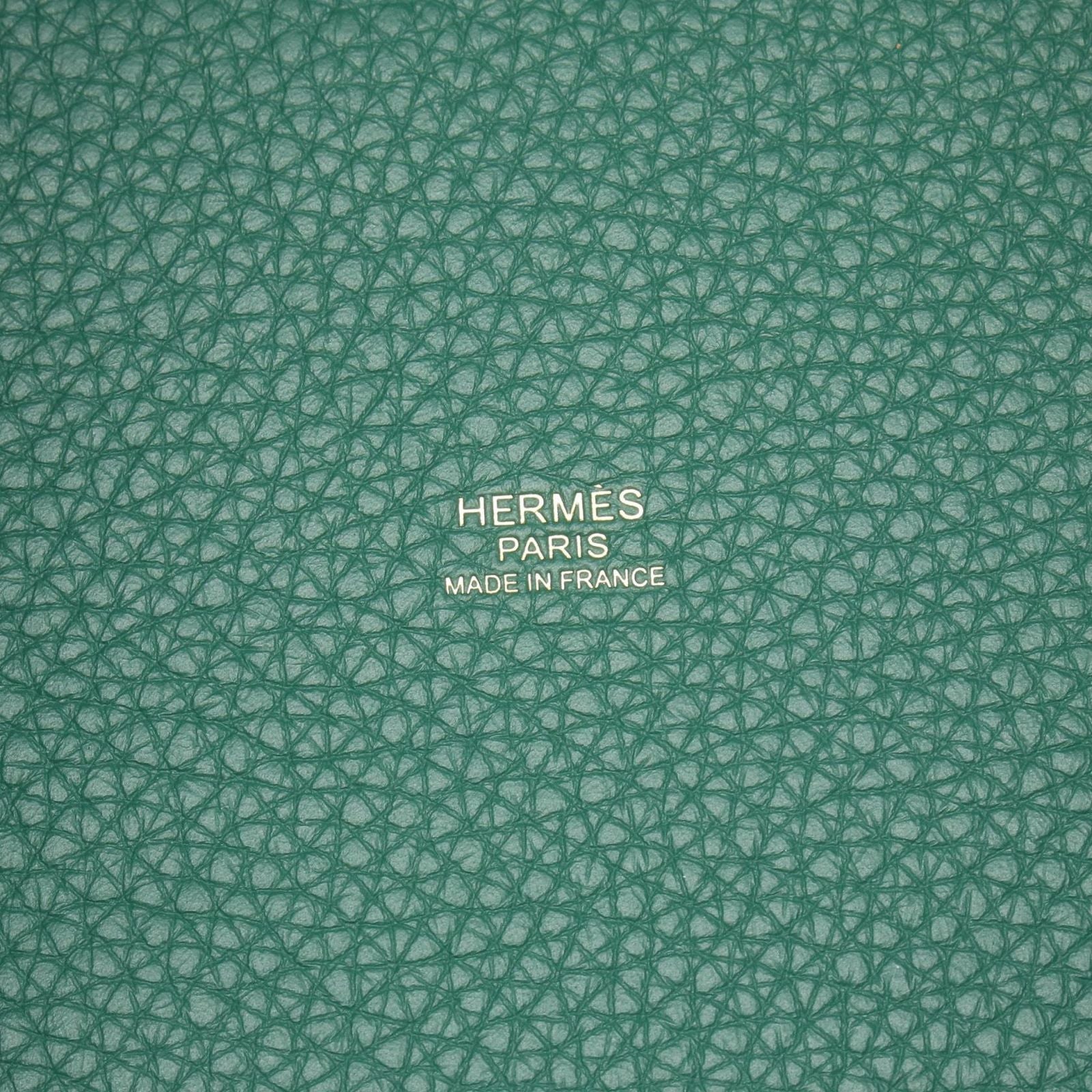 Hermes Handbag Picotin Lock Eclat PM Vert Moyenne Pepa Leather PM Peppermint — view 4