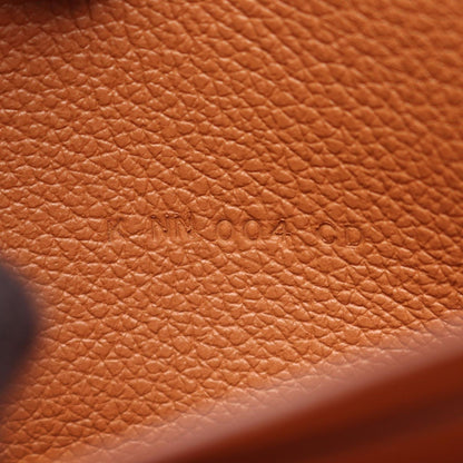 Hermes Shoulder Bag Constance Long Go Gold Leather — view 5