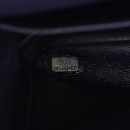 Chanel Shoulder Bag 2.55 Quilted Maxi Double Flap Purple Patent Leather Big — view 5