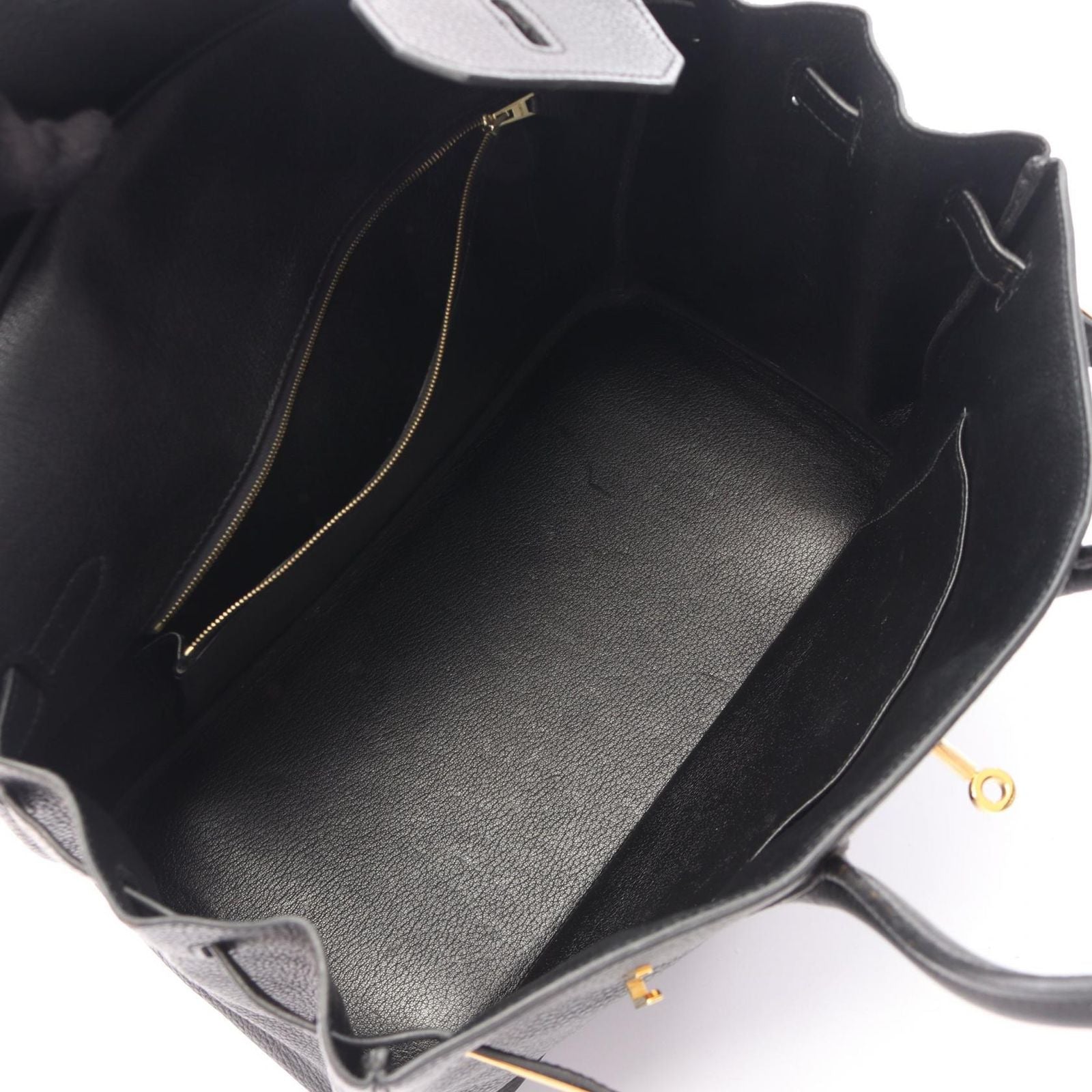 Hermes Handbag Birkin 35 Black Leather — view 3