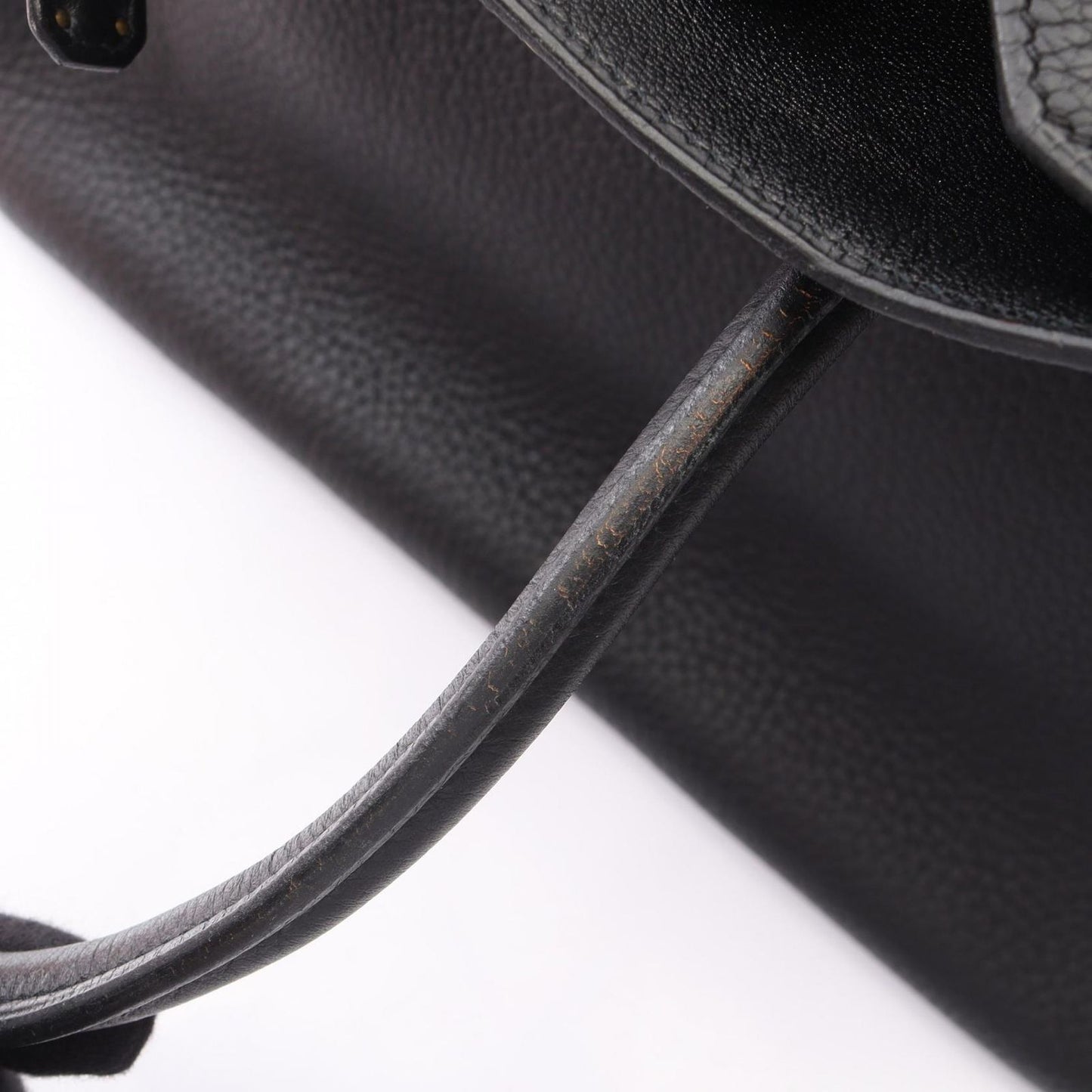Hermes Handbag Birkin 35 Black Leather — view 9