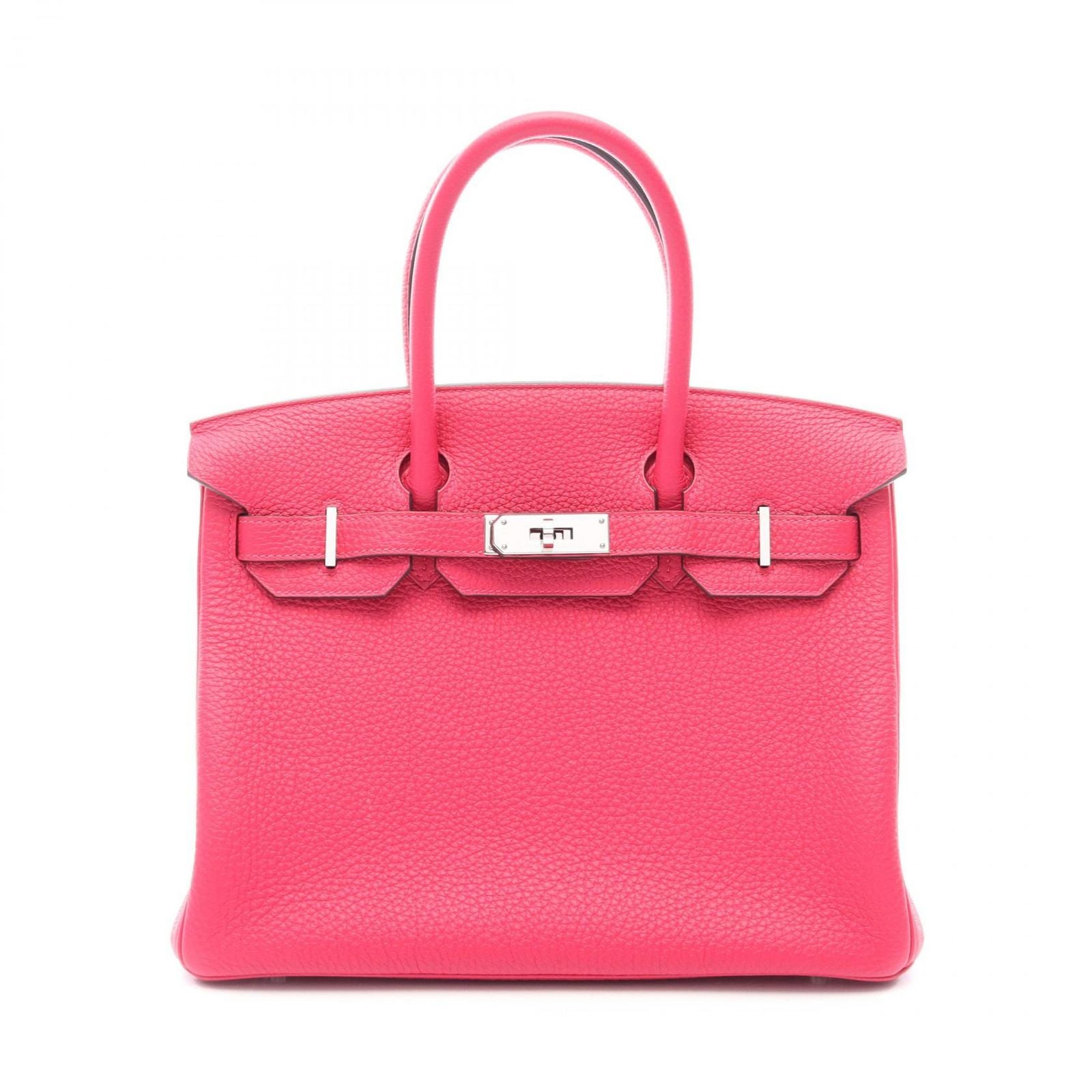 Hermes Handbag Birkin 30 Framboise Leather