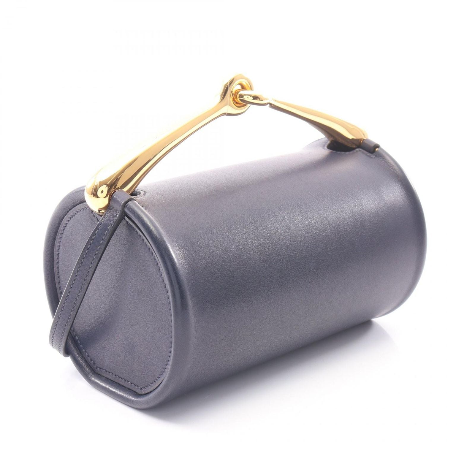 Hermes Shoulder Bag Maximole 2-Way Blue New Leather — view 2