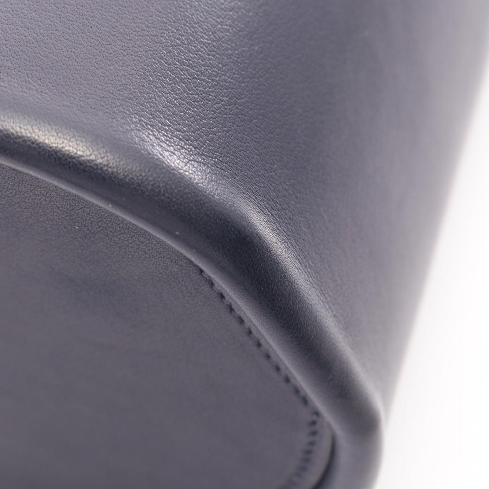 Hermes Shoulder Bag Maximole 2-Way Blue New Leather — view 7