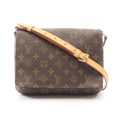 Louis Vuitton Shoulder Bag Musette Tango Short Strap Canvas Leather