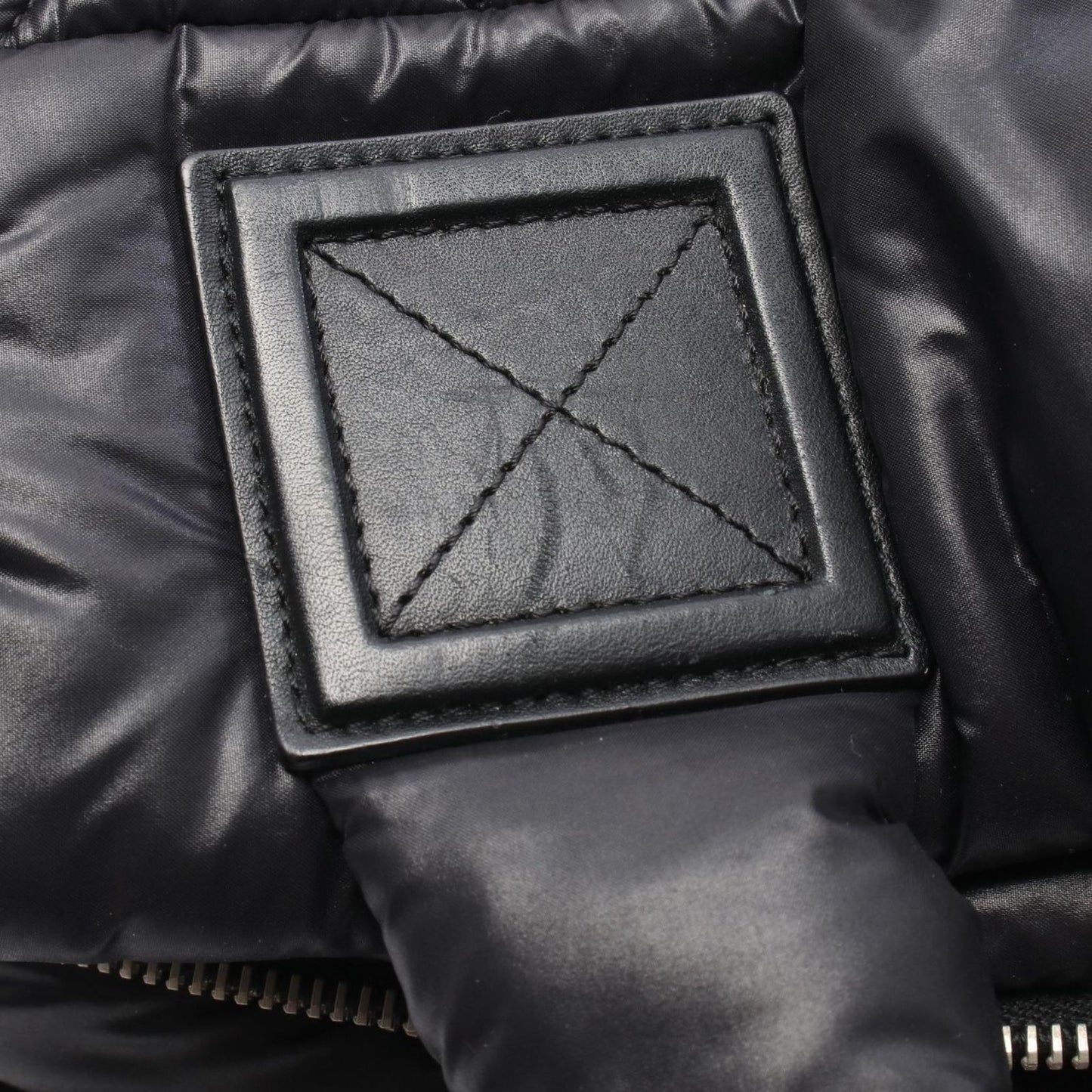 Chanel Coco Cocoon Black Nylon Leather Mini Boston Bag — view 8