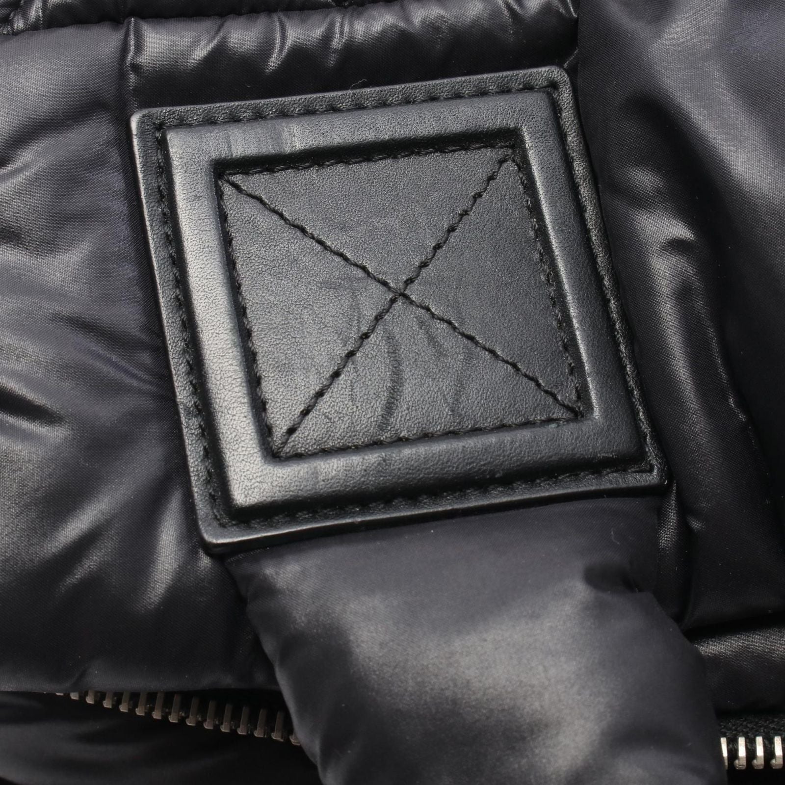 Chanel Coco Cocoon Black Nylon Leather Mini Boston Bag — view 8