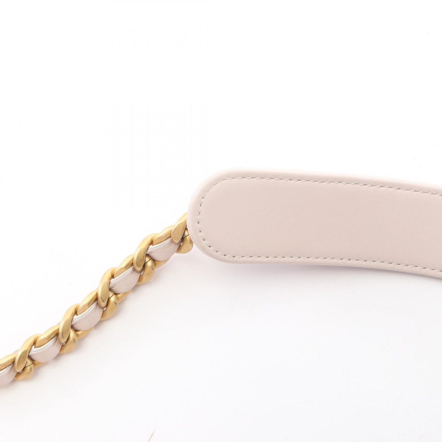 Chanel Shoulder Bag Quilted Light Pink Leather — view 8