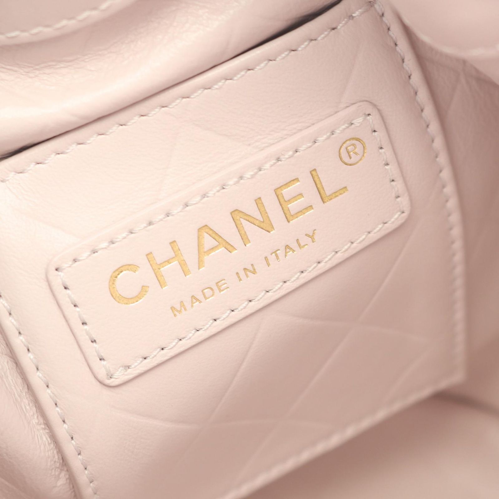 Chanel Shoulder Bag Quilted Light Pink Leather — view 4