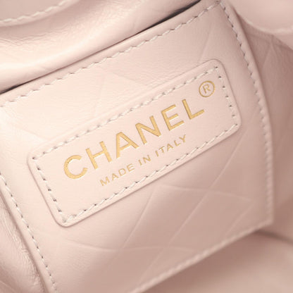 Chanel Shoulder Bag Quilted Light Pink Leather — view 4