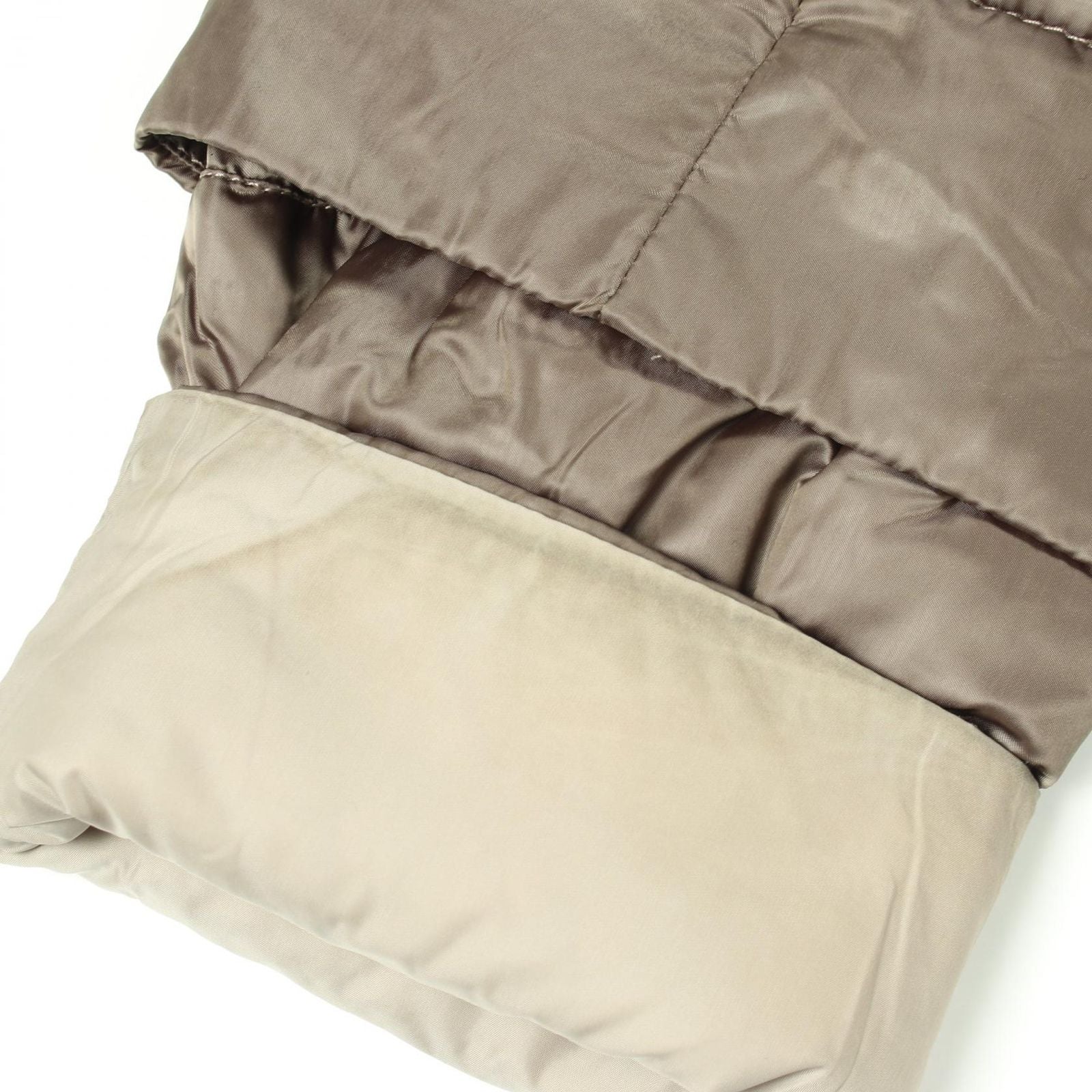 Max Mara Down Jacket Reversible Hooded Nylon Coat — view 8