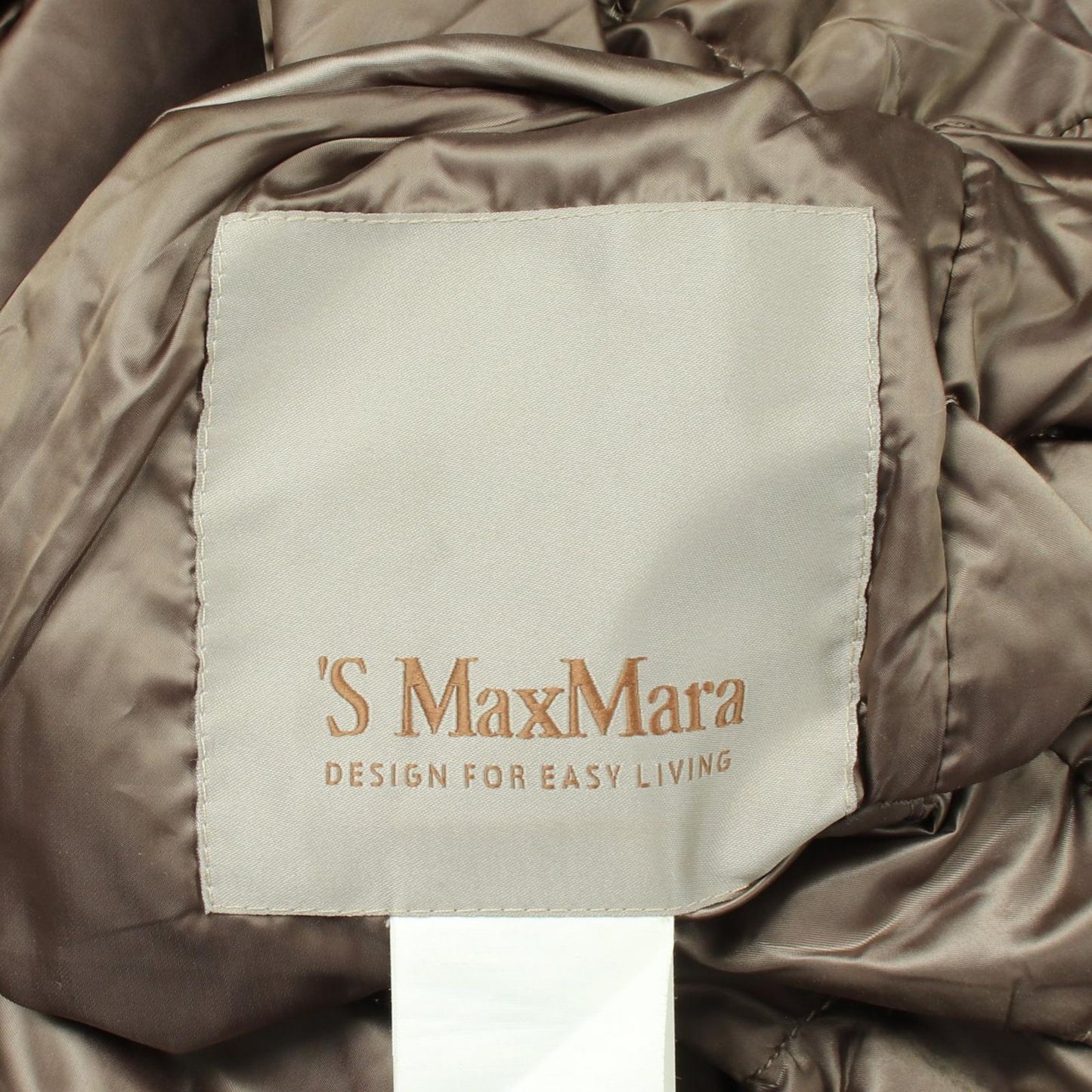Max Mara Down Jacket Reversible Hooded Nylon Coat — view 4
