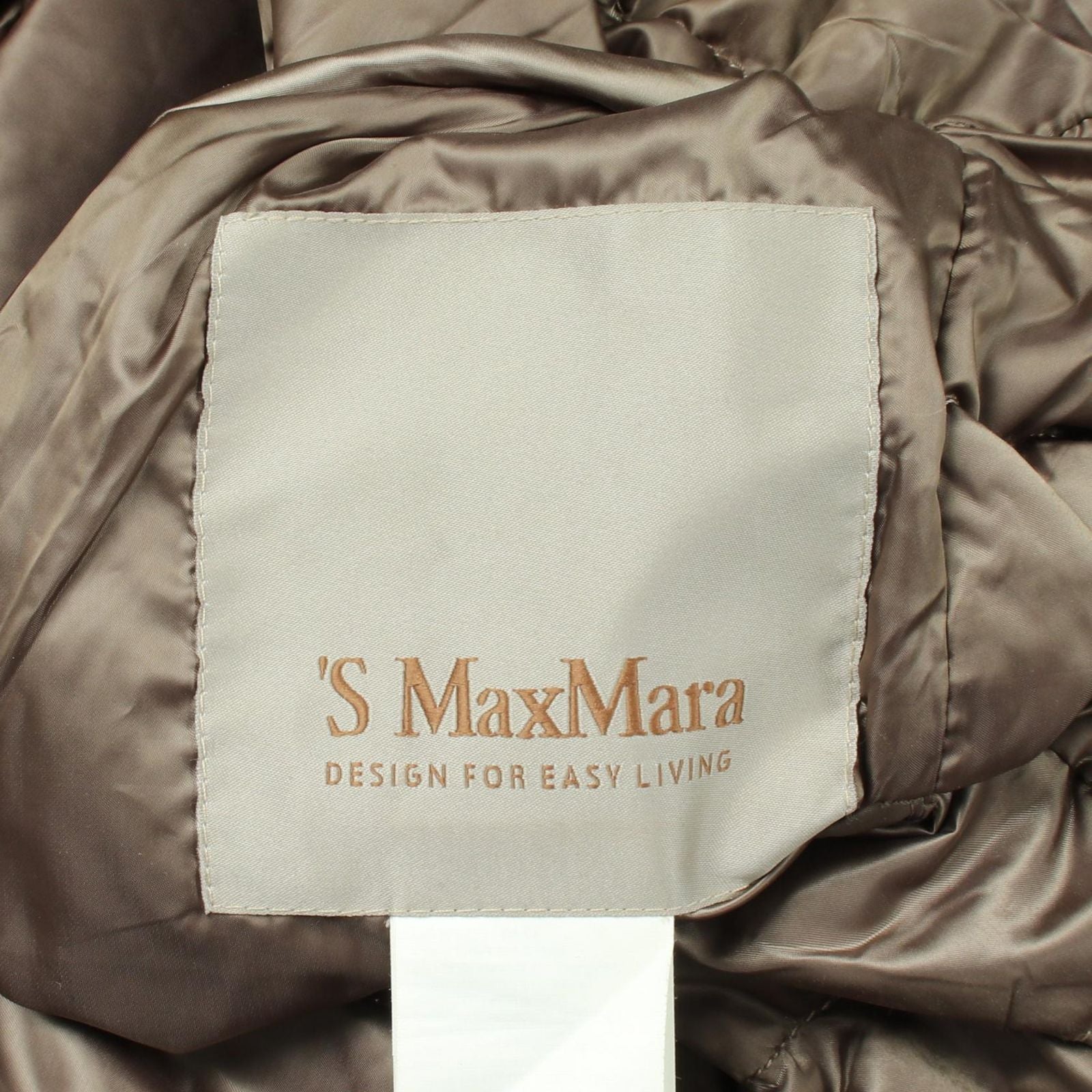 Max Mara Down Jacket Reversible Hooded Nylon Coat — view 4
