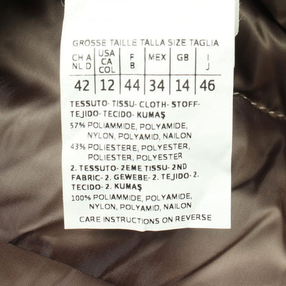 Max Mara Down Jacket Reversible Hooded Nylon Coat — view 6