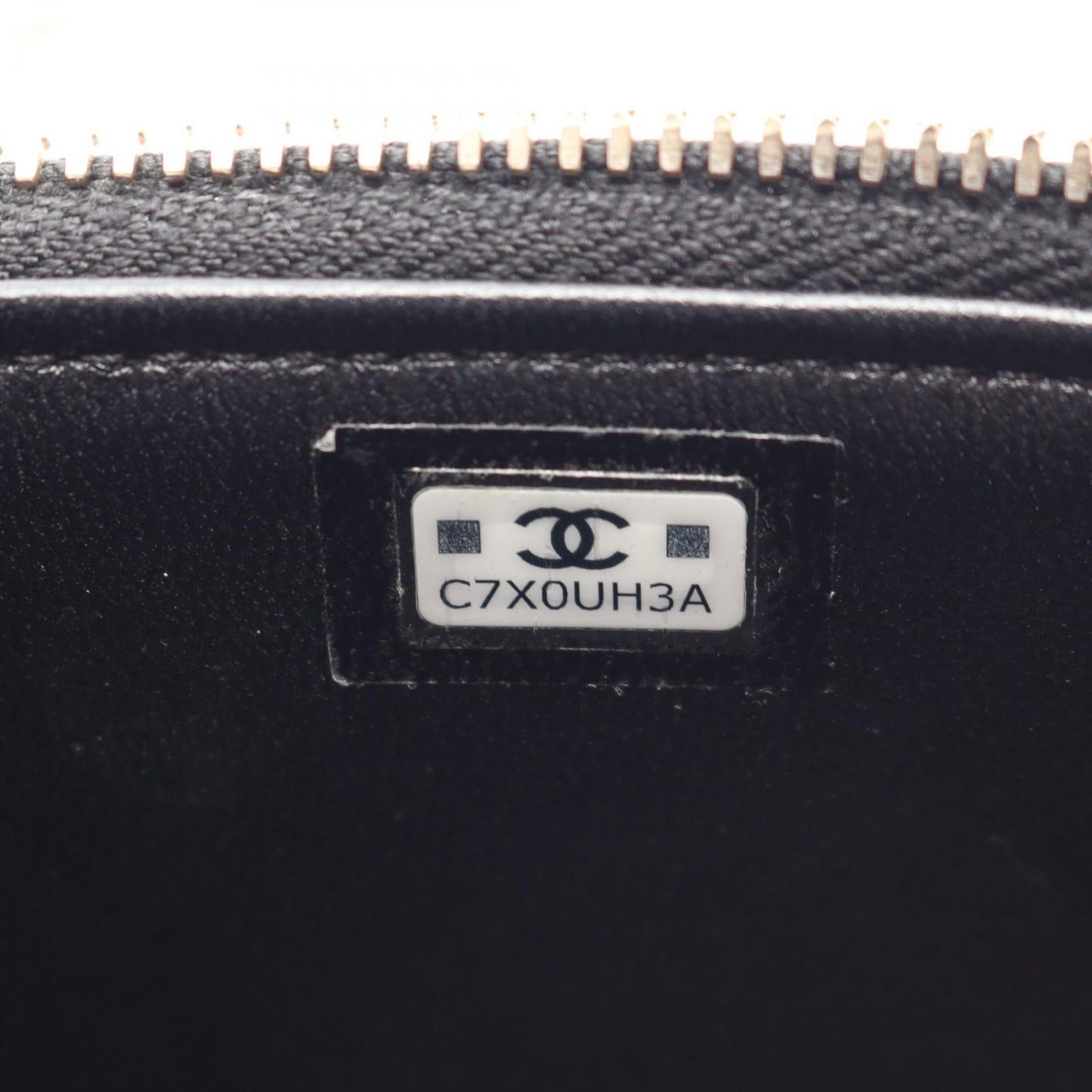 Chanel Shoulder Bag Quilted Vanity 2-Way Black Lambskin Che — view 5