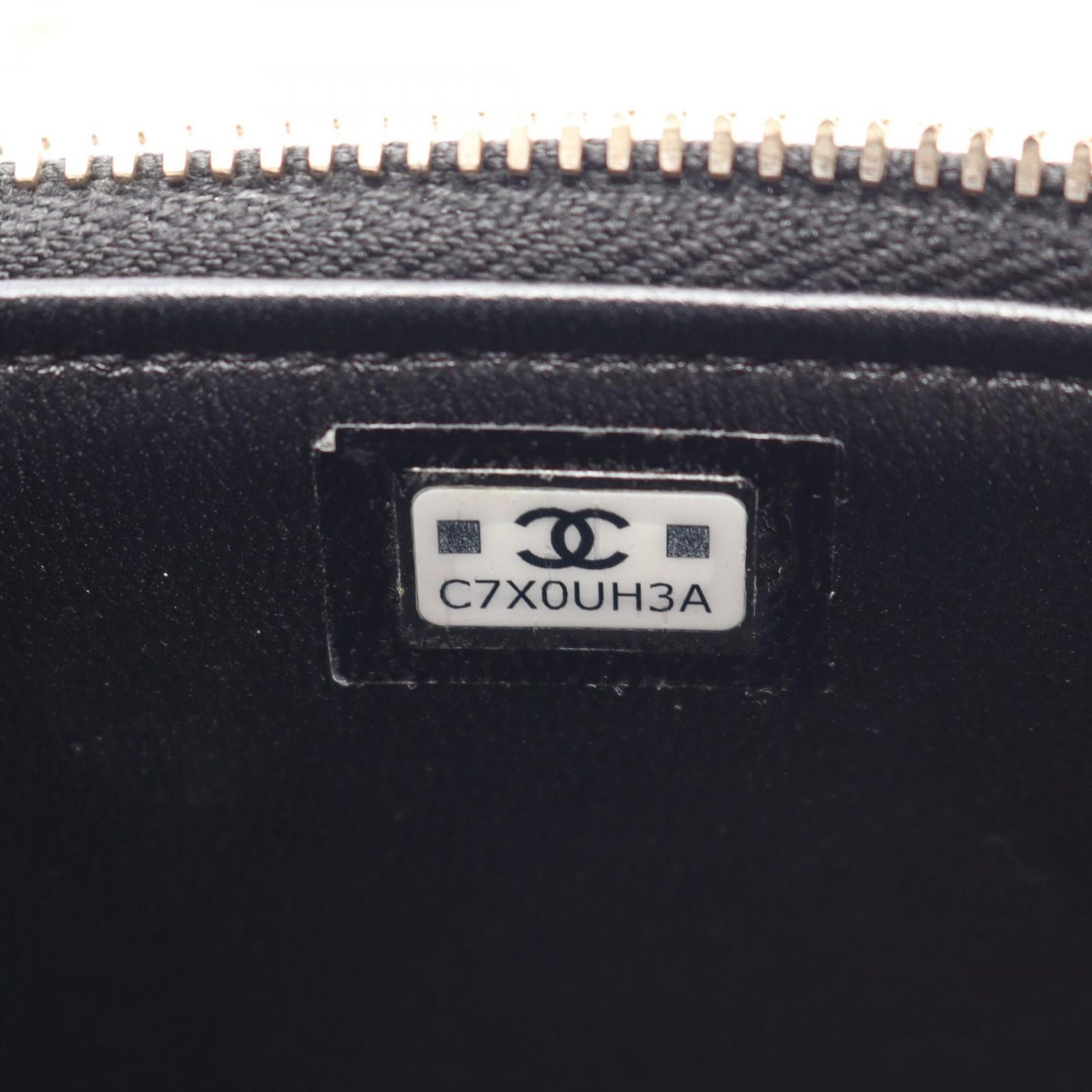 Chanel Shoulder Bag Quilted Vanity 2-Way Black Lambskin Che — view 5