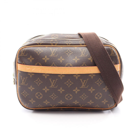 Louis Vuitton Shoulder Bag Reporter PM Canvas Leather