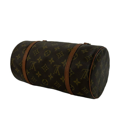 Louis Vuitton Papillon 26 Monogram Pattern Leather Mini Boston Bag Brown — view 8