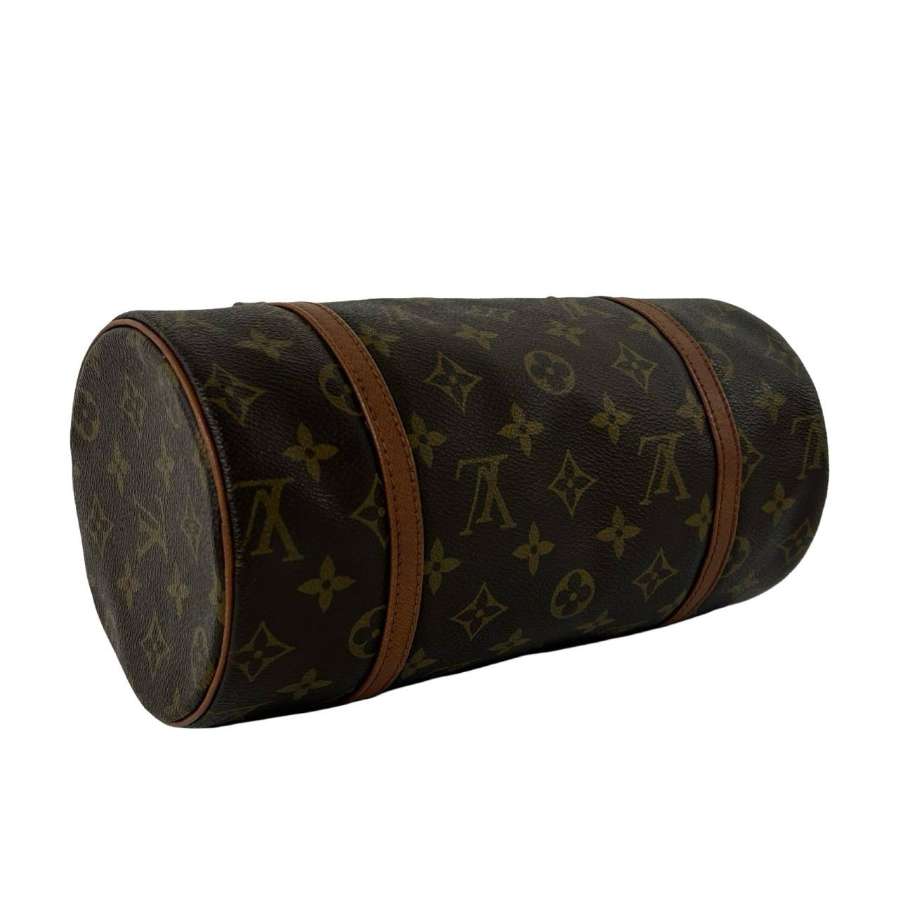 Louis Vuitton Papillon 26 Monogram Pattern Leather Mini Boston Bag Brown — view 7