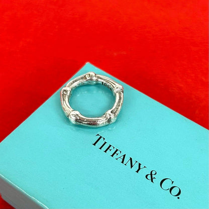 Tiffany & Co Bamboo Ring 925 Silver