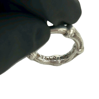 Tiffany & Co Bamboo Ring 925 Silver — view 3