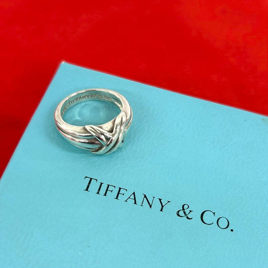 Tiffany & Co Signature Ring 925 Silver 0506