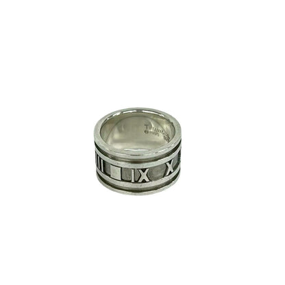 Tiffany & Co Atlas Wide Ring 925 No 13 Silver — view 6