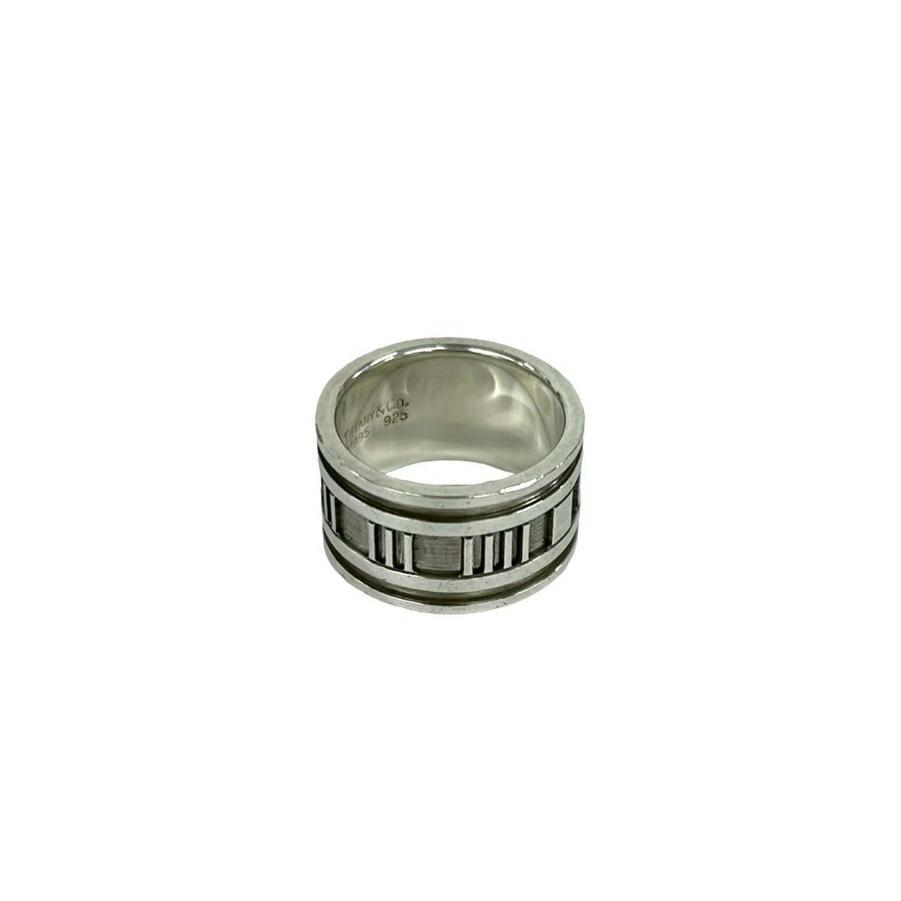 Tiffany & Co Atlas Wide Ring 925 No 13 Silver — view 5
