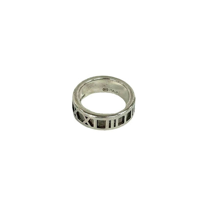 Tiffany & Co Atlas Narrow Ring 925 Silver — view 5
