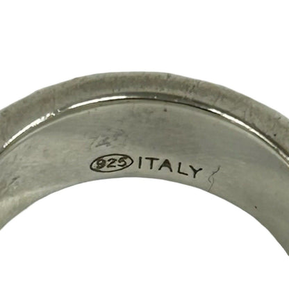 Tiffany & Co Atlas Narrow Ring 925 Silver — view 4