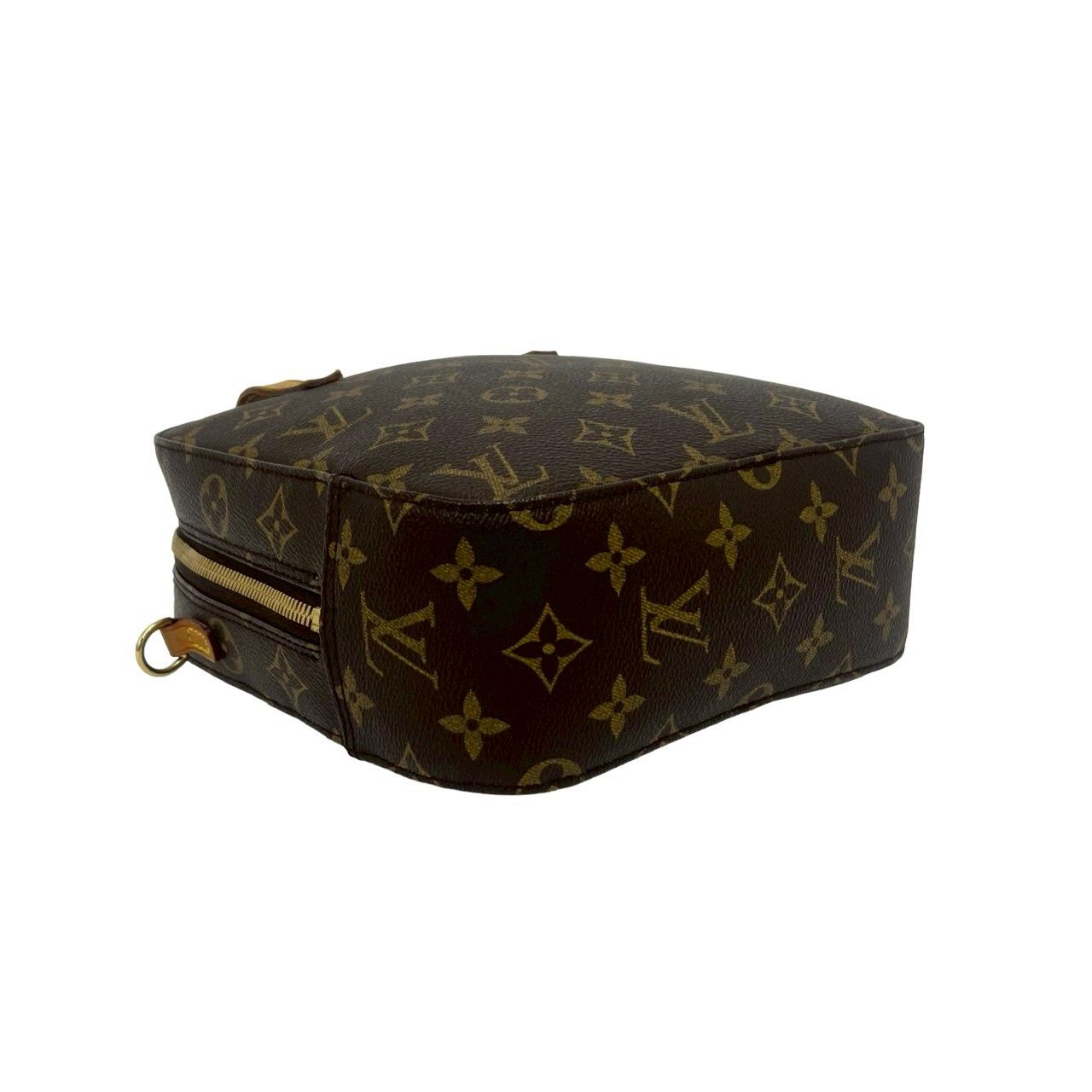 Louis Vuitton Spontini Monogram Pattern Leather 2-Way Shoulder Bag Brown — view 6