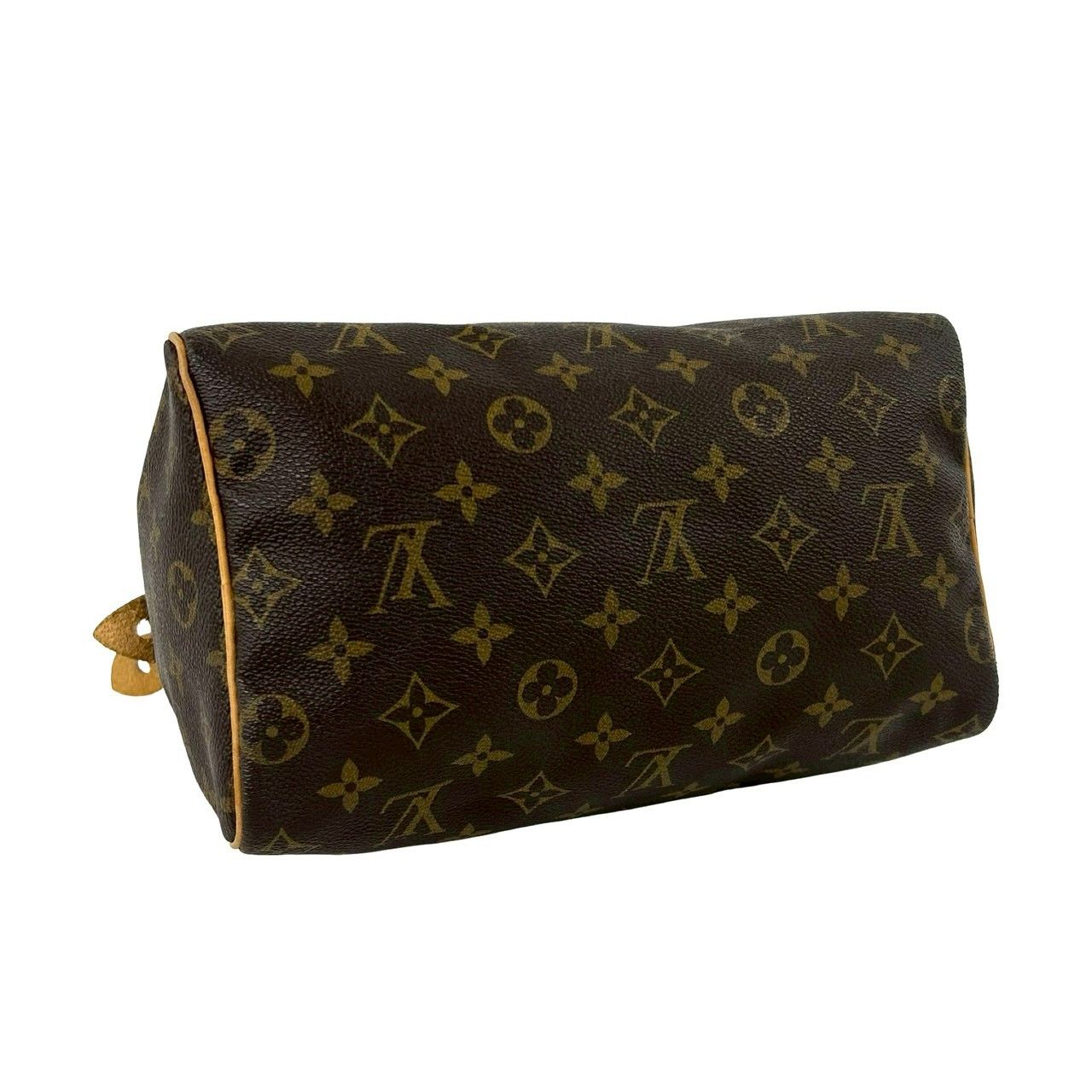Louis Vuitton Speedy 25 Monogram Pattern Leather Mini Boston Bag Brown — view 7