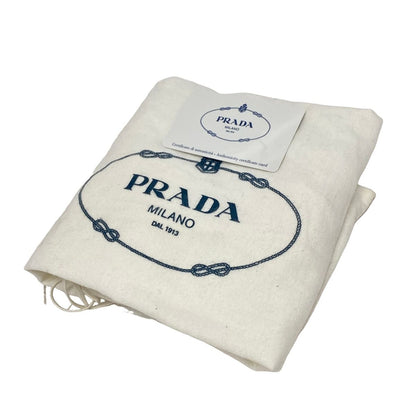 Prada Shoulder Bag Vitello Dyno Beige Leather — view 8